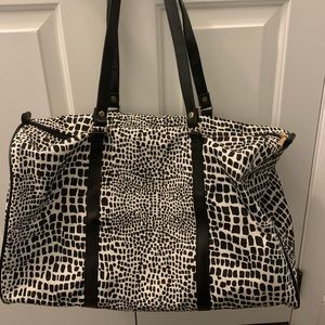Lancôme large duffle bag and small shoulder bag